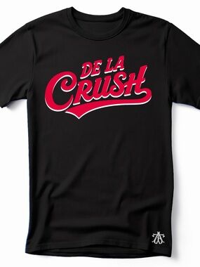 DE LA CRUSH, Cincinnati Baseball themed T-Shirt - Adult & Youth sizes